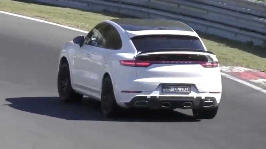 New Porsche Cayenne Coupe Version Filmed At The Nürburgring