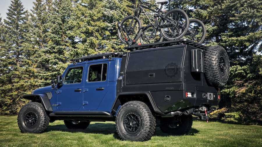 Jeep Gladiator Top Dog Concept Revealed For Hardcore Mountain Bikers