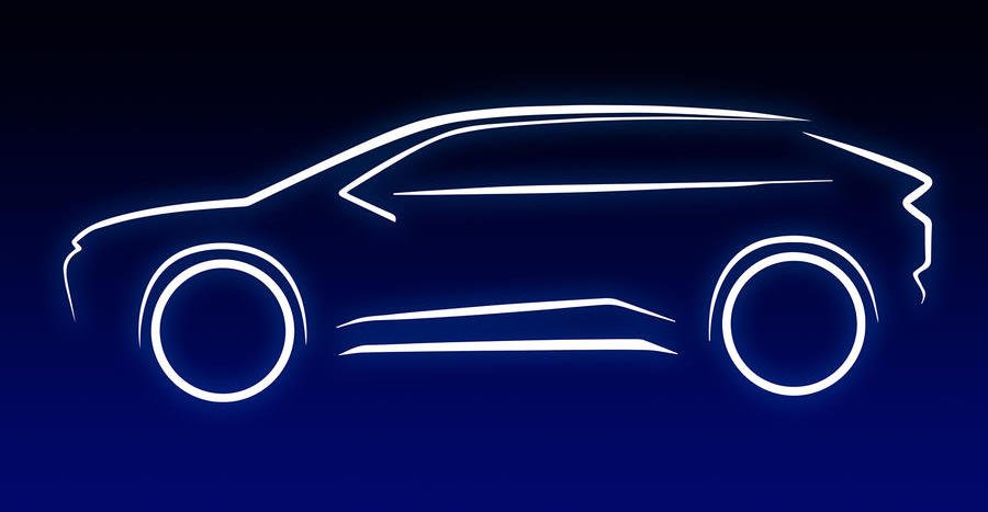 Primeira imagem. Toyota “mostra” SUV 100% elétrico para a Europa