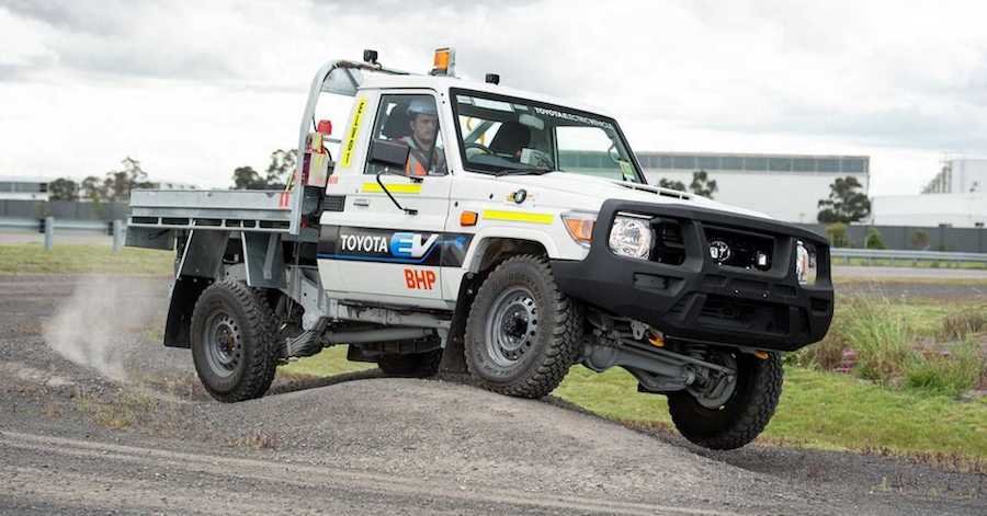 Toyota Land Cruiser Goes Electric To Work At Mine Site