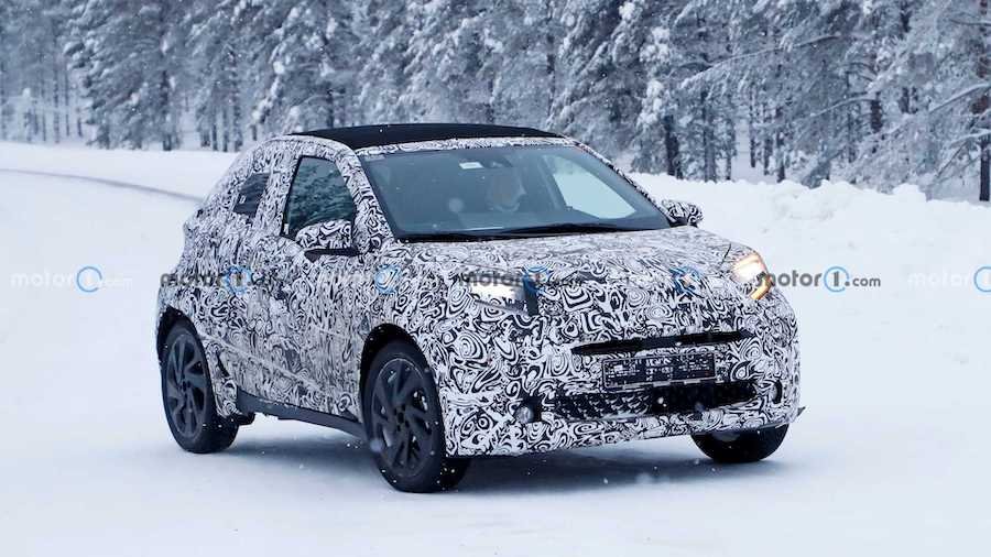 New 2022 Toyota Aygo gears up for launch in winter tests