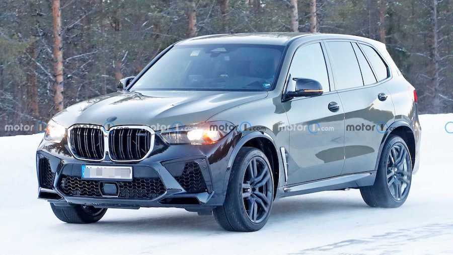 BMW X5 M Caught Previewing A Facelift In New Spy Photos
