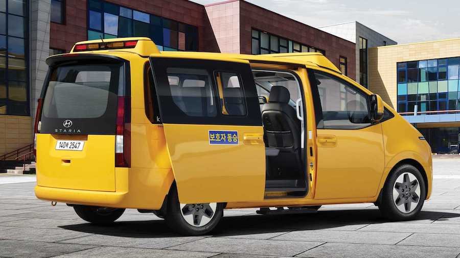 Hyundai Staria Kinder Debuts As World's Best Looking School Bus