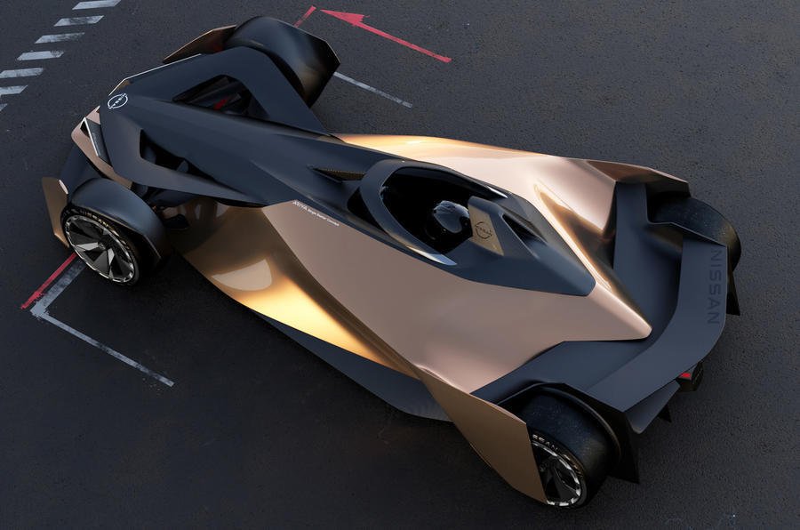 Nissan reveals Ariya-inspired, single-seat EV racer concept