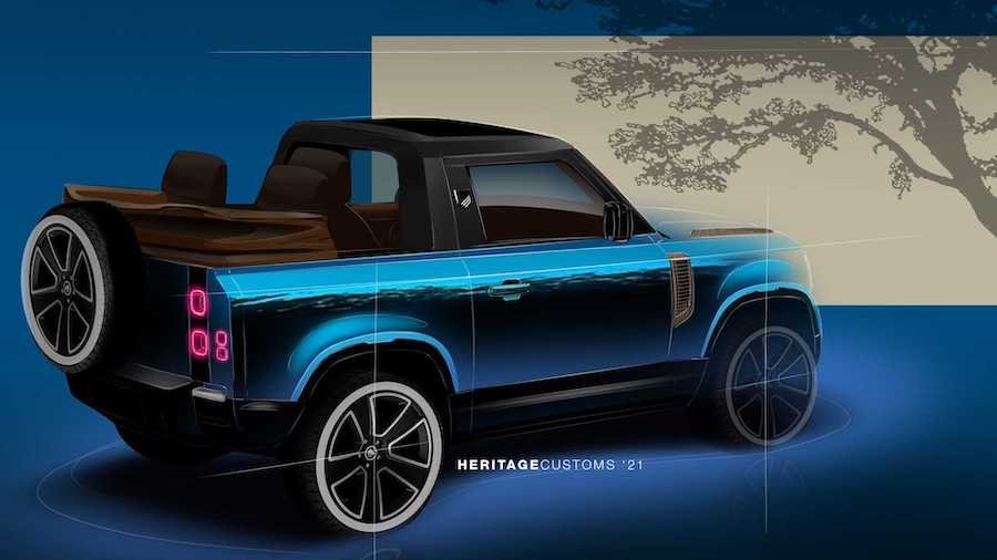 2022 Defender Convertible Teased, But Not By Land Rover